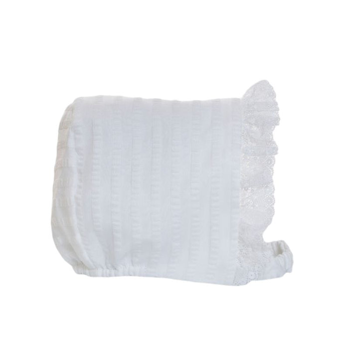 Bonnet en coton - Blanc par Patachou - Occasions Spéciales | Jourès