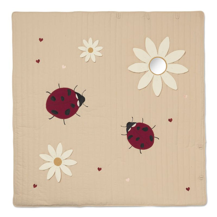 Activity Blanket - Organic Cotton -  Lady bug par Konges Sløjd - Baby | Jourès