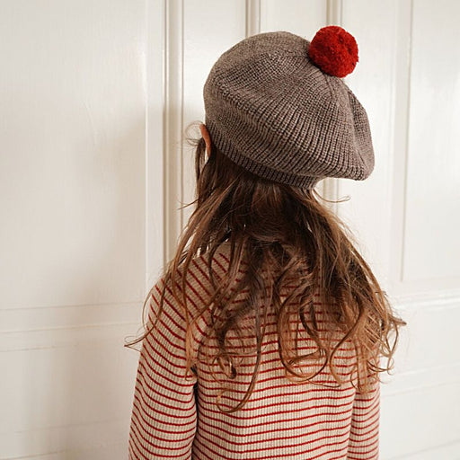 Meo Frill Cardigan - 3m to 3T - Red stripes par Konges Sløjd - Holiday Style | Jourès