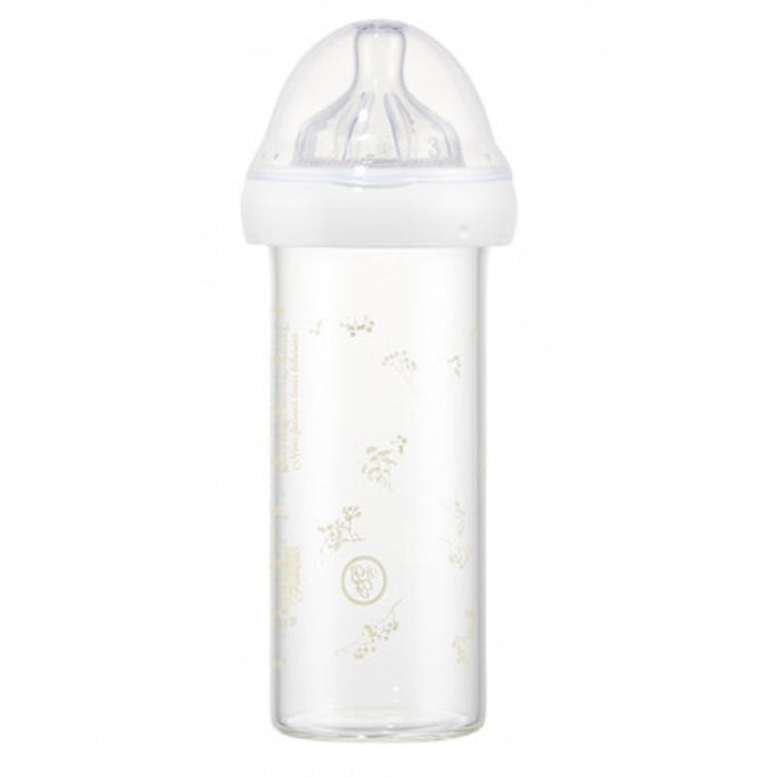 Glass baby bottle - Gyspophila - 240 ml par Le Biberon Francais - Baby Shower Gifts | Jourès