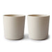 Dinnerware Cup for Kids - Set of 2 - Ivory par Mushie - Baby | Jourès