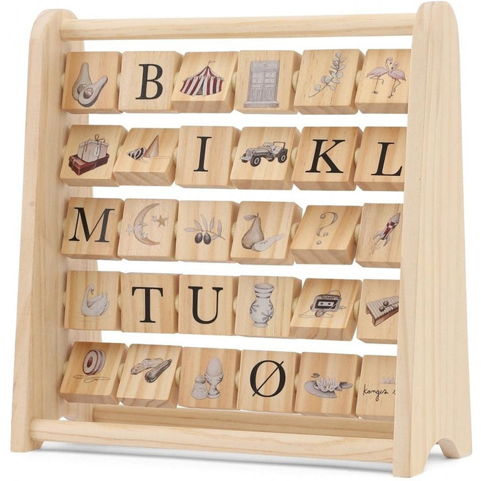 ABC Wooden Block Frame par Konges Sløjd - Toys, Teething Toys & Books | Jourès