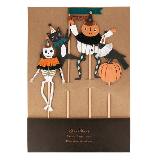 Décorations de Gâteau d'Halloween par Meri Meri - Year of the Cat | Jourès