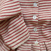 Meo Frill Cardigan - 3m to 3T - Red stripes par Konges Sløjd - New in | Jourès
