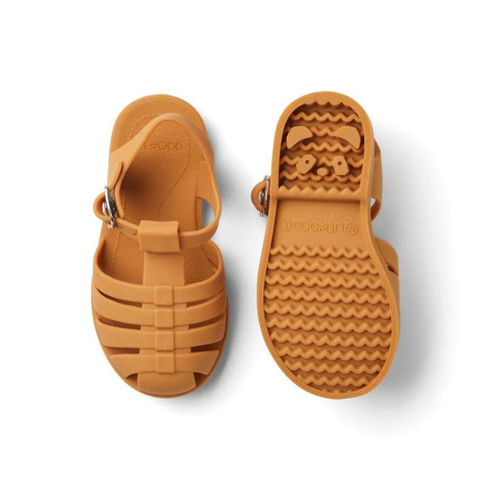 Bre Sandals - Size 19 to 26 - Mustard par Liewood - Play time | Jourès