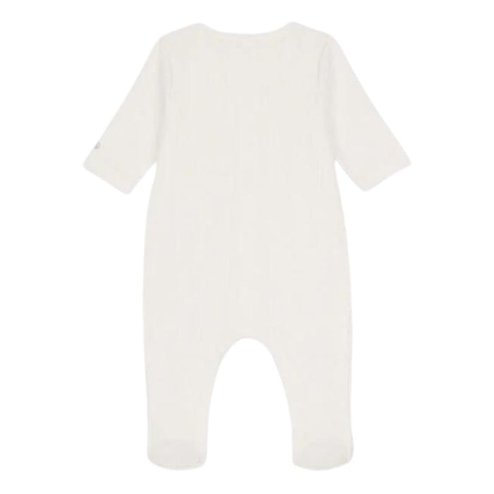 Organic Cotton Dors-Bien Pyjamas - 1m to 6m - Marshmallow par Petit Bateau - Petit Bateau | Jourès