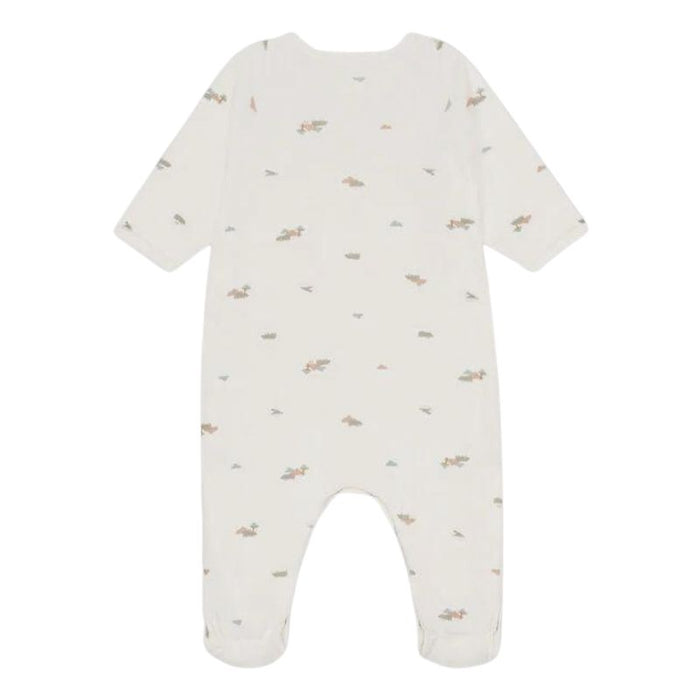 Organic Cotton Dors-Bien Pyjamas - 1m to 6m - Hippo par Petit Bateau - Baby Shower Gifts | Jourès