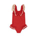 Cerise Swimsuit - 2Y to 4Y - Barbados Cherry par Konges Sløjd - Konges Sløjd | Jourès