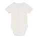 Short Sleeves Bodysuit Round Neck- 1m to 18m - Marshmallow par Petit Bateau - Sleep time | Jourès
