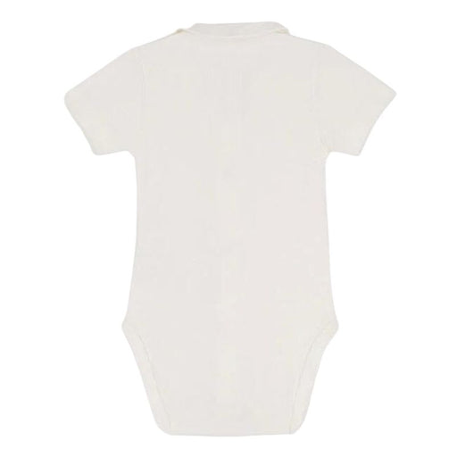 Short Sleeves Bodysuit - 1m to 18m - Marshmallow par Petit Bateau - Sleep time | Jourès