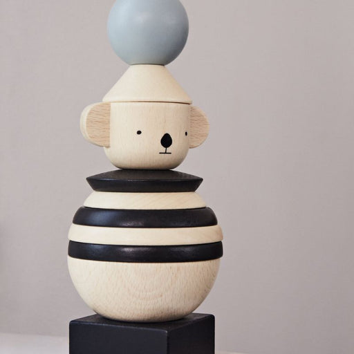 Wooden Stacking Koala - Nature par OYOY Living Design - Early Learning Toys | Jourès