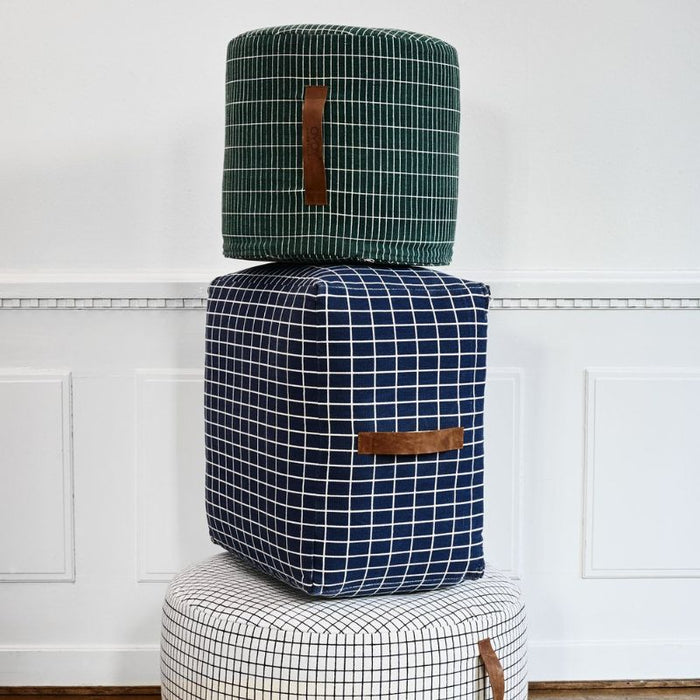 Pouf Sit on me - Rond - Blanc cassé par OYOY Living Design - Mobilier et décoration | Jourès