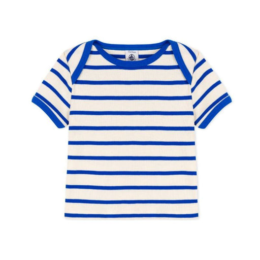 T-shirt - 6m à 36m - Rayures bleues par Petit Bateau - Vêtements | Jourès