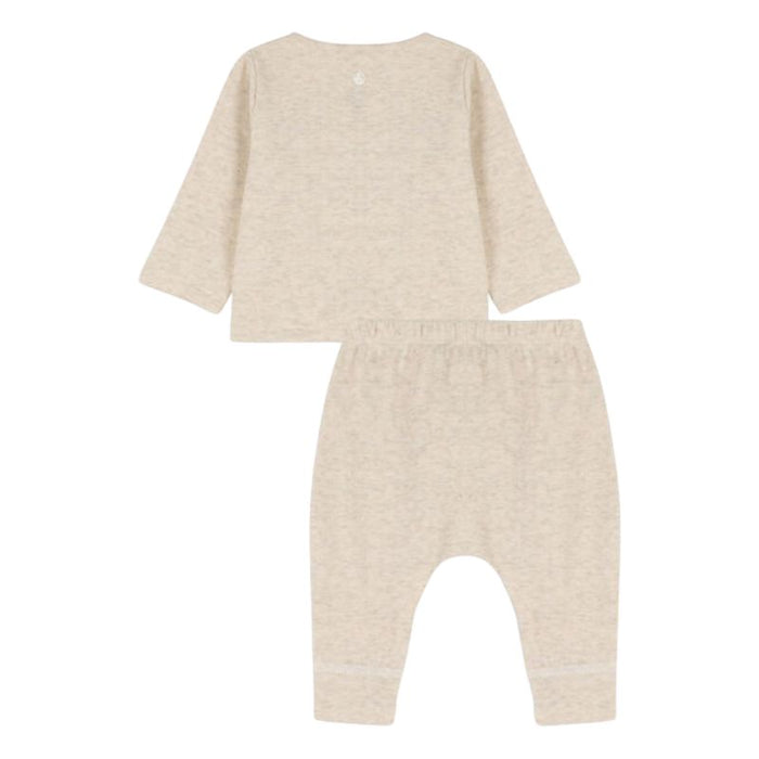 Cardigan and pants Set - 1m to 18m -  Montelimar par Petit Bateau - T-shirts, sweaters & cardigans | Jourès