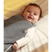 Velour Sleeping Bag for Baby - Newborn to 18m - Stripes par Petit Bateau - Baby | Jourès