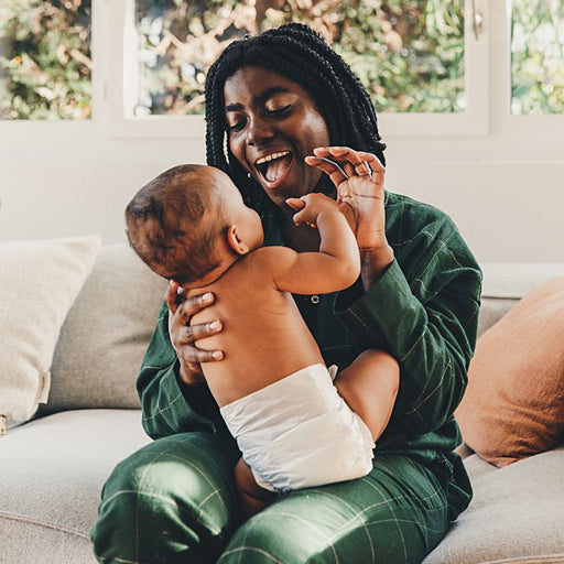 Mom Sweet Home  - Pyjama d'allaitement  - S,M,L - Vert par Tajinebanane - Vêtements d'allaitement | Jourès