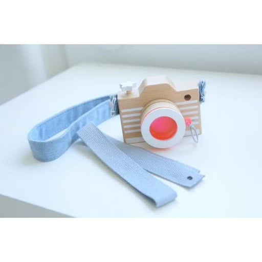 Kaleidoscope Toy Camera - Pink par kiko+ & gg* - Wooden toys | Jourès