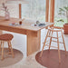Tapis de chaise Muda - Caramel par OYOY Living Design - Biberons et repas | Jourès