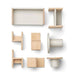 Gillian Playhouse Furniture set - Sandy multi mix par Liewood - Wooden toys | Jourès