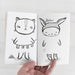 Activity Book - 32 Ways to Dress Baby Animals par Wee Gallery - Back to School | Jourès