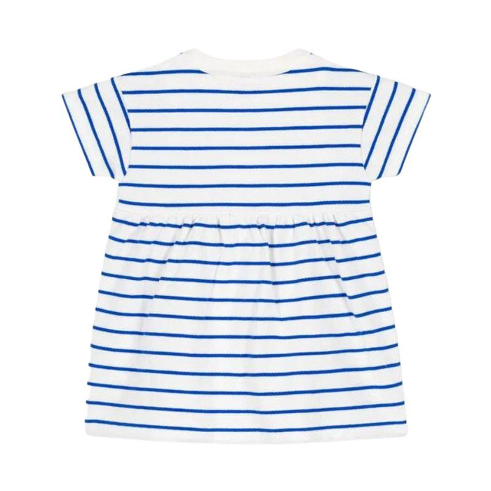 Dress and Body - 3m to 18m - Blue Stripes par Petit Bateau - Special Occasions | Jourès