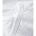 Long sleeves Cotton Bodysuits - 1m to 6m - Pack of 2 - White par Petit Bateau - Petit Bateau | Jourès