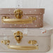 Mini valises Arc-en-ciel & carreaux - Lot de 2 - Caramel et Marron par Konges Sløjd - Décoration | Jourès