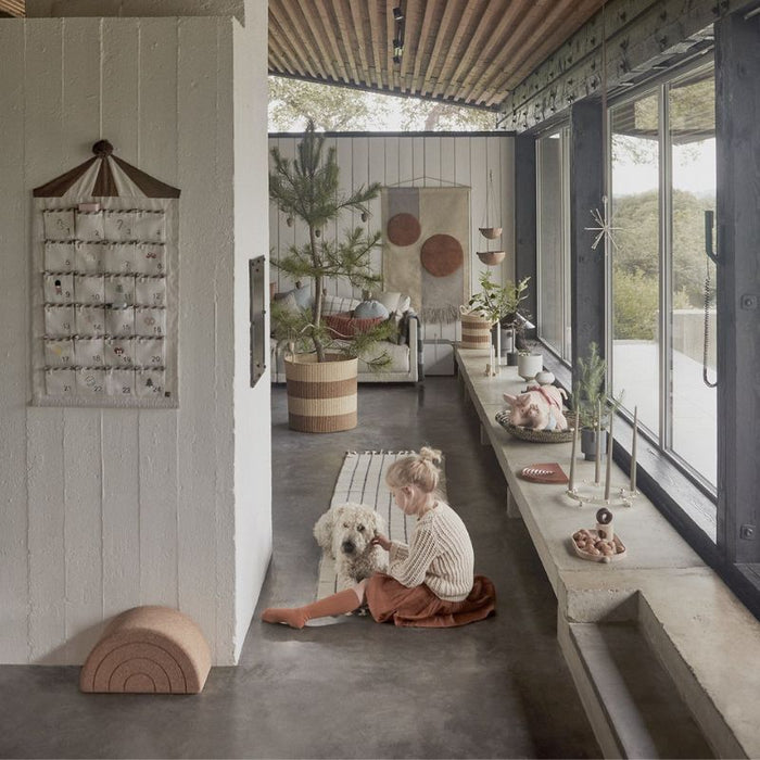Kika Wall Rug - Offwhite par OYOY Living Design - Instagram Selection | Jourès