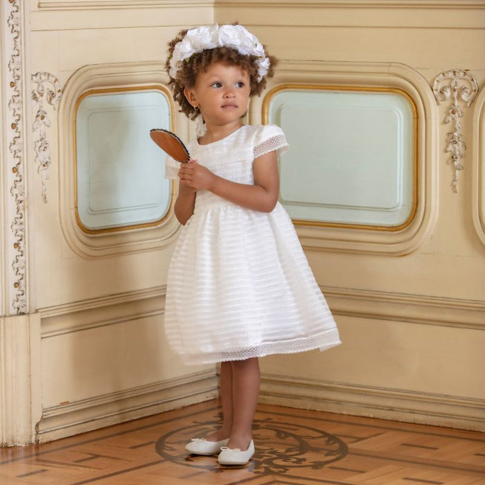 Christening Dress - 6m to 4T - White par Patachou - Special Occasions | Jourès