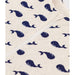 Organic Cotton Sleeping Bag for Baby - Newborn to 36 m - Whales par Petit Bateau - Petit Bateau | Jourès