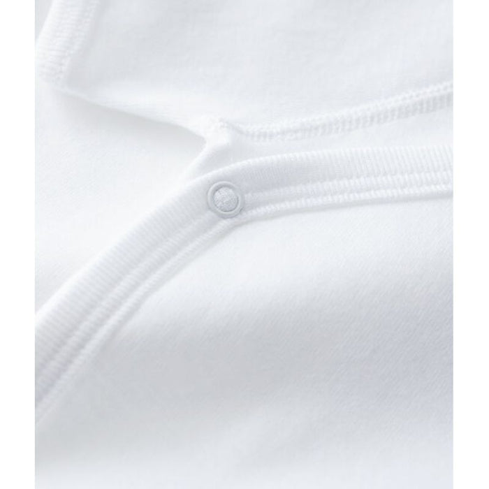 Short sleeves Cotton Bodysuits - 1m to 12m - Pack of 2 - White par Petit Bateau - Baby | Jourès