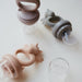 Sucette à fruits - Ens. de 2 - Licorne et citron - Rose sand / Brown clay par Konges Sløjd - Suces et accessoires | Jourès