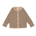Meo Cardigan - 3m to 12m - White cream/Navy stripes par Konges Sløjd - Gifts $100 and more | Jourès