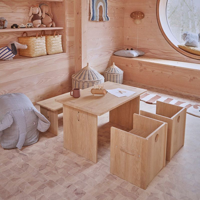 Lobo Lion - Ride On Beanbag - Caramel par OYOY Living Design - Home Decor | Jourès