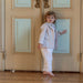 Mini veste en lin - 6m à 4T - Rayures beiges par Patachou - Sale | Jourès