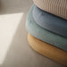 Mushie Extra Soft Muslin Crib Sheet - Natural stripe par Mushie - Nursery | Jourès