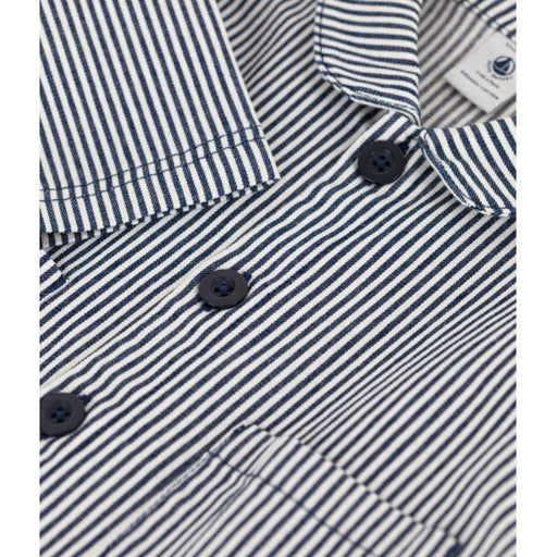 Blazer - 6m to 36m - Blue/Stripes par Petit Bateau - Jackets, Coats & Onesies | Jourès