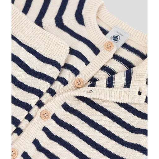Wool Set - 1m to 18m - 2-pces -  Sailor Stripes par Petit Bateau - Petit Bateau | Jourès