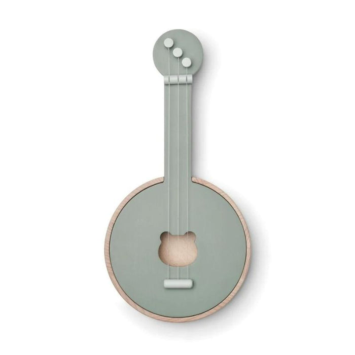 Banjo pour enfant Chas - Vert / Bleu par Liewood - Jouets en bois | Jourès