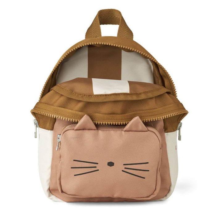 Saxo Mini Backpack - Tuscany Rose mix / Cat par Liewood - Backpacks & Mini Handbags | Jourès