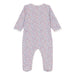 Pyjama en coton biologique Dors-bien - 1m à 6m - Fleurs par Petit Bateau - Idées-cadeaux pour baby shower | Jourès