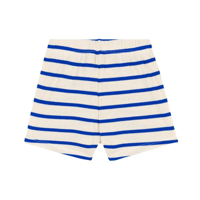 Short en coton - 6m à 36m - Rayures bleues par Petit Bateau - Soleil, été, bonheur ! | Jourès