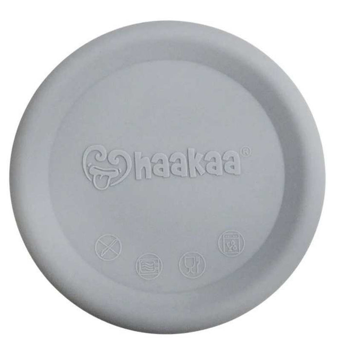 Couvercle en silicone Haakaa - Gris par Haakaa - Tire-laits et accessoires d'allaitement | Jourès