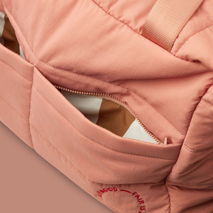 Sac à couches matelassé Menza - Rose toscane par Liewood - Idées-cadeaux pour baby shower | Jourès