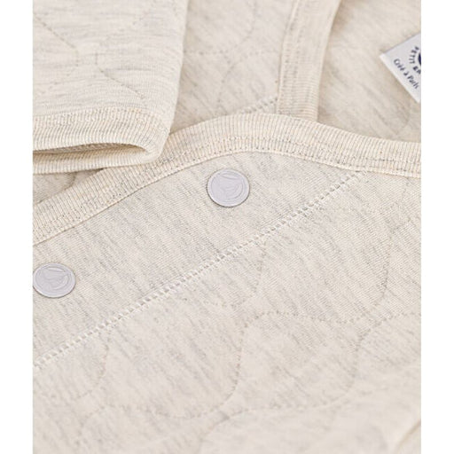 Quilted Cardigan - 6m to 36m - Montelimar par Petit Bateau - T-shirts, sweaters & cardigans | Jourès