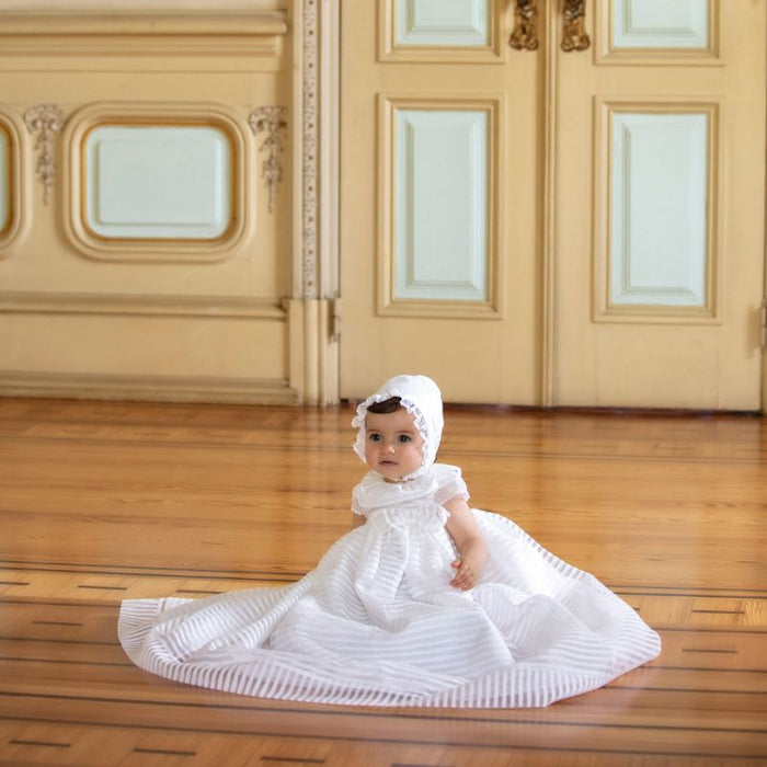Long dress - Christening Gown - 3m to 6m - White par Patachou - Gifts $100 and more | Jourès
