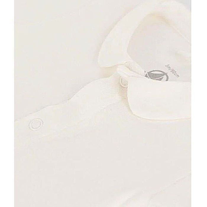 Short Sleeves Bodysuit - 1m to 18m - Marshmallow par Petit Bateau - Sale | Jourès
