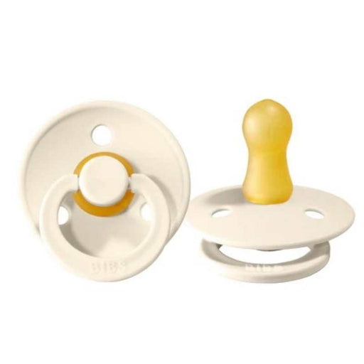 BIBS 0-6 Months Latex Pacifier Original - Pack of 2 - Ivory par BIBS - Baby Shower Gifts | Jourès