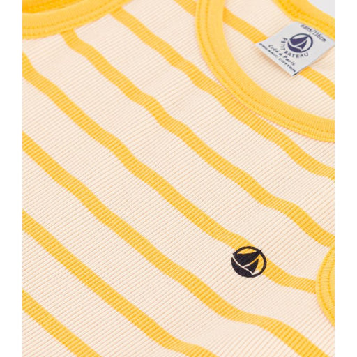 Sleeveless Dress - 3m to 24m - Daisy Stripes par Petit Bateau - Special Occasions | Jourès