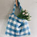 Mini sac à main - Carreaux - Bleu par Studio Noos - Sacs à dos & Valises | Jourès